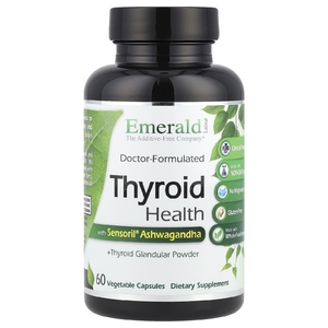 Emerald Laboratories, Thyroid Health, 60 растительных капсул