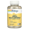 Solaray, Mega Multi Mineral, без железа, 200 капсул