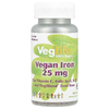 VegLife, Железо растительного происхождения, 25 мг, 100 таблеток