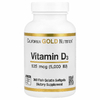 California Gold Nutrition, витамин D3, 125 мкг (5000 МЕ), 360 капсул из рыбьего желатина