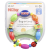 Nuby, Bug-a-Loop, прорезыватель для зубов, для детей от 3 месяцев, 1 шт.