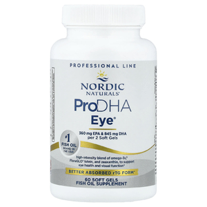 Nordic Naturals, ЭПК, омега-3 кислоты с лютеином и зеаксантином, 60 желатиновых капсул