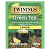 Twinings, Ароматизированный зеленый чай, лимон, 20 чайных пакетиков, 40 г (1,41 унции)