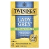 Twinings, Lady Grey, черный чай, без кофеина, 20 чайных пакетиков, 40 г (1,41 унции)