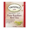 Twinings, чистый травяной чай, чистый красный чай ройбуш, без кофеина, 20 чайных пакетиков, 40 г (1,41 унции)