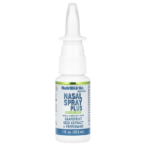 NutriBiotic, Sinus Nasal Spray Plus, спрей для носа, 29,5 мл (1 жидк. унция)