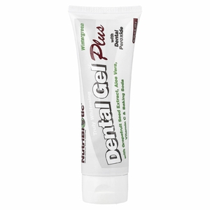 NutriBiotic, гель для зубов с отбеливающим эффектом, грушанка, 128 г (4,5 унции)