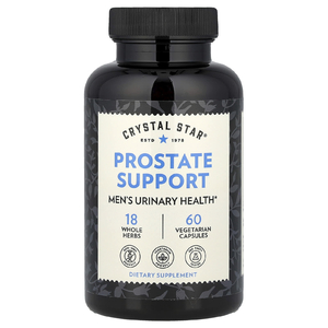 Crystal Star, поддержка простаты, 60 вегетарианских капсул