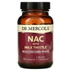 Dr. Mercola, NAC с расторопшей, 500 мг, 60 капсул