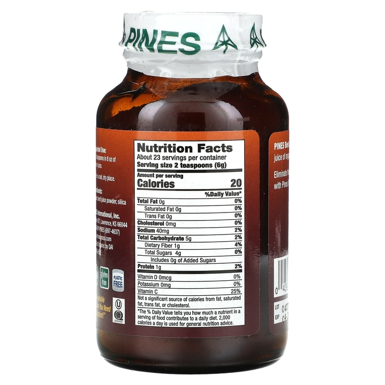 Pines International, Порошок из свекольного сока, 140 г (5 унций) (Товар снят с продажи) 