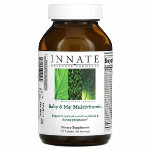 Innate Response Formulas, Baby & Me, мультивитамины, 120 таблеток