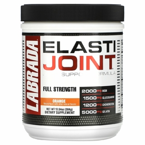 Labrada Nutrition, ElastiJoint, формула комбинированной поддержки, вкус апельсина, 13,54 унции (384 г) (Товар снят с продажи) 