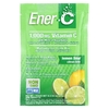 Ener-C, витамин C, смесь для приготовления мультивитаминного напитка со вкусом лайма и лимона, 1000 мг, 30 пакетиков, 9,56 г (0,3 унции) в каждом