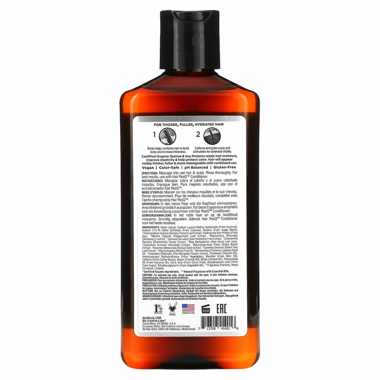 Petal Fresh, Hair ResQ, шампунь для густоты волос, защита цвета, 355 мл (12 жидк. унц.)