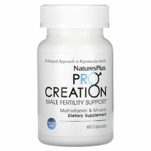 NaturesPlus, ProCreation, поддержка мужской фертильности, 60 капсул