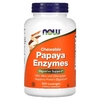 NOW Foods, жевательные ферменты папайи, 360 пастилок