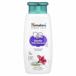 Himalaya, Нежный Детский шампунь, Гибискус и Нут, 13,53 жидких унций (400 мл)
