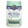 Garden of Life, RAW Protein & Greens, формула с органическими растениями, ваниль, 550 г (19,40 унции)