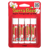 Sierra Bees, органические бальзамы для губ, гранат, 4 штуки по 4,25 г (0,15 унции)