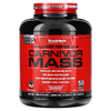 MuscleMeds, Carnivor Mass, анаболический гейнер с говяжьим протеином, клубничный вкус, 2698 г (5,79 фунта)