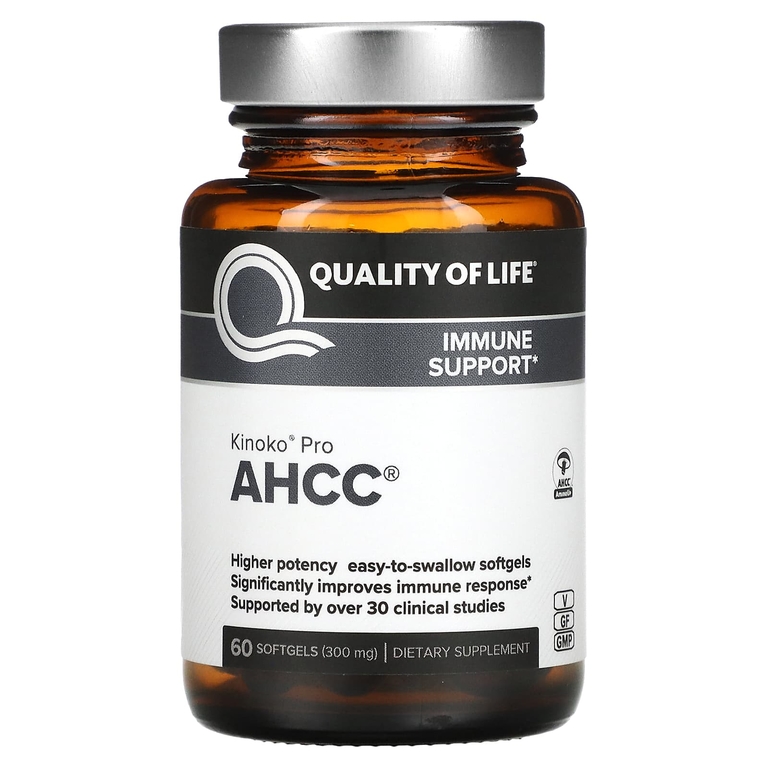 Quality of Life, Быстроусваиваемый активный гемицеллюлозный компонент, 300 мг, 60 желатиновых капсул