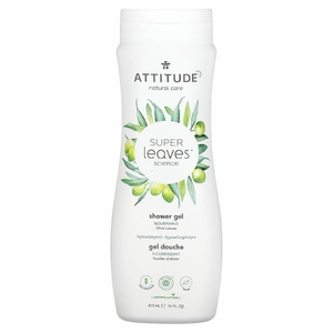 ATTITUDE, Super Leaves Science, гель для душа, питательный, оливковые листья, 473 мл (16 жидк. унц.) (Товар снят с продажи) 