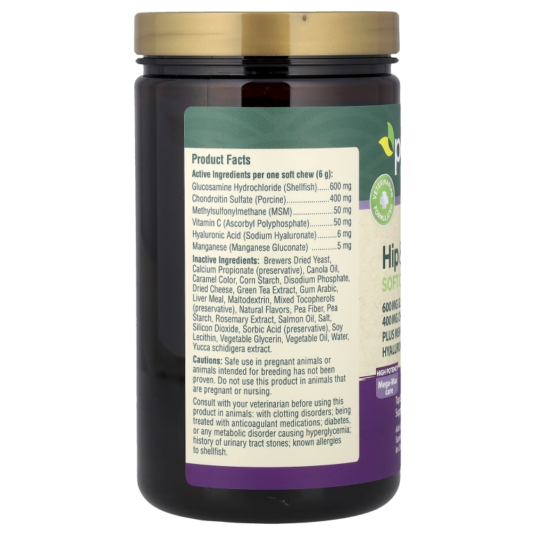 petnc NATURAL CARE, добавка для суставов и суставов, для собак, печень, 90 жевательных таблеток