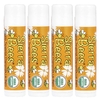 Sierra Bees, Органические бальзамы для губ, мандарин и ромашка, 4 шт. в упаковке, 0,15 унции (4,25 г) каждый