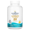 Nordic Naturals, Ultimate Omega 2X, высокоэффективные омега-3 кислоты, со вкусом лимона, 2150 мг, 120 капсул (1075 мг в 1 капсуле)