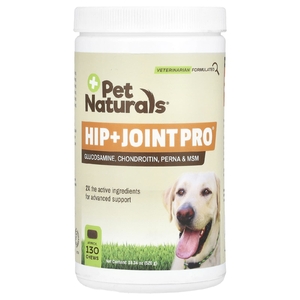 Pet Naturals, добавка для поддержки здоровья суставов, для собак, 130 жевательных таблеток, 520 г (18,34 унции)