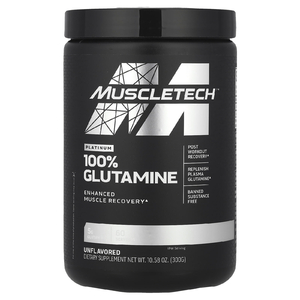 MuscleTech, глутамин, без вкусовых добавок, 300 г (10,58 унции)