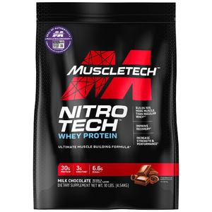 MuscleTech, Nitro-Tech® Whey Protein, молочный шоколад, 4,54 кг (10 фунтов)