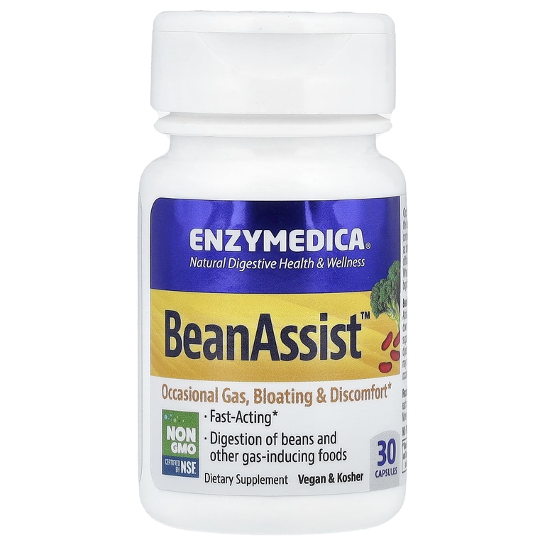Enzymedica, BeanAssist™, 30 капсул