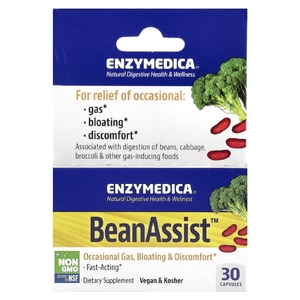 Enzymedica, BeanAssist™, 30 капсул