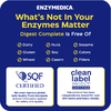 Enzymedica, комплекс пищеварительных ферментов, 90 капсул