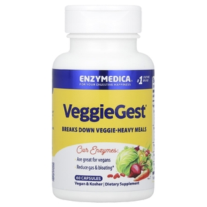 Enzymedica, VeggieGest`` 60 капсул