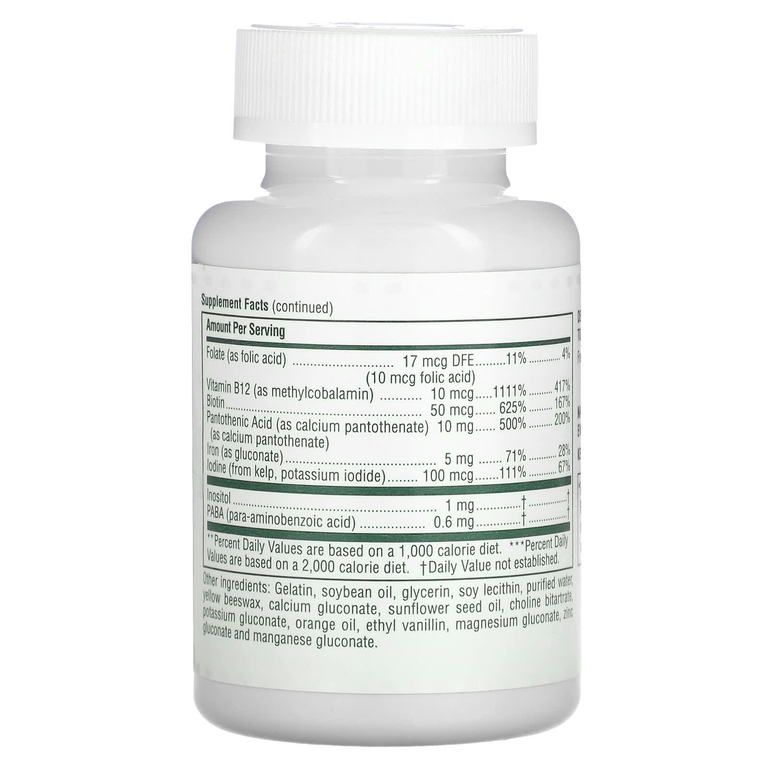 NaturesPlus, Витаминные мультивитамины для детей, апельсин, 180 мягких таблеток (Товар снят с продажи) 