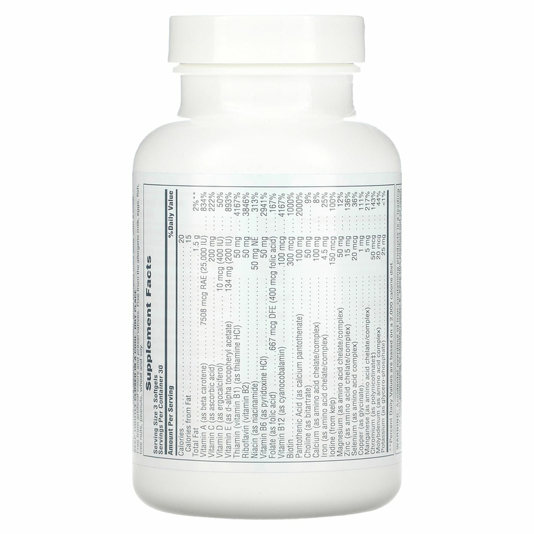 NaturesPlus, Восстановление, мультивитаминная и минеральная добавка, 90 гелевых капсул