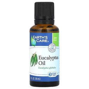 Earth's Care, 100% чистое эвкалиптовое масло, 30 мл (1 жидк. Унция)