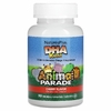 NaturesPlus, Source of Life, Animal Parade, ДГК для детей, детские жевательные таблетки, натуральный вишневый вкус, 90 таблеток в форме животных