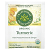 Traditional Medicinals, Органическая куркума с таволгой и имбирем, без кофеина, 16 чайных пакетиков в упаковке, 32 г (1,13 унции)