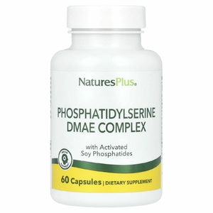 NaturesPlus, комплекс фосфатидилсерина и ДМАЭ, 60 капсул