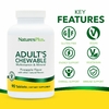 NaturesPlus, жевательные таблетки с мультивитаминами и минералами для взрослых, ананас, 90 таблеток