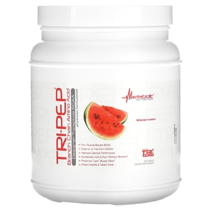 Metabolic Nutrition, Tri-Pep, аминокислоты с разветвленной цепью, со вкусом арбуза, 400 г (14,1 унции)