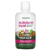 NaturesPlus, Animal Parade, мультивитамины для детей в жидкой форме, вкус тропических ягод, 887,1 мл (30 жидк. унций)