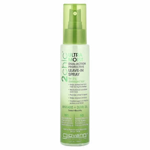Giovanni, увлажняющий защитный несмываемый спрей двойного действия «Масло авокадо и оливы», 118 мл (4 жидк. унции)