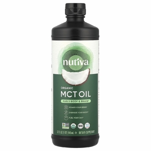Nutiva, органическое масло MCT, 946 мл (32 жидк. унции)