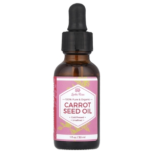 Leven Rose, 100% чистое и органическое, масло семян моркови, 30 мл (1 жидк. унц.)