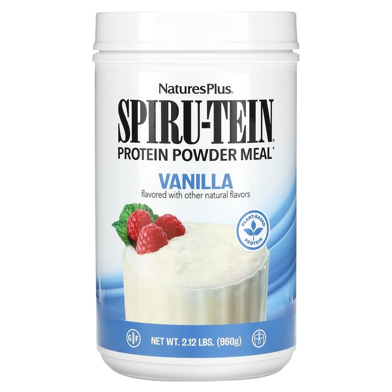 NaturesPlus, Spiru-Tein, питание с высоким содержанием протеина, ваниль, 960 г (2,12 фунта)