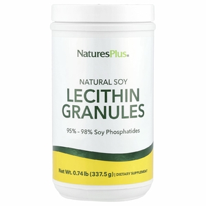 NaturesPlus, лецитин в гранулах, натуральная соя, 340 г (12 унций)